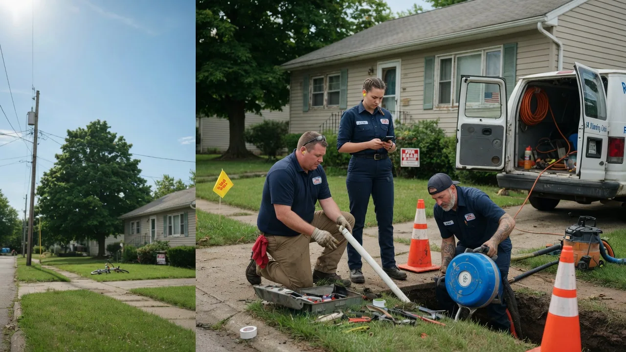 Sewer Line Repair in Martelle, IA near me